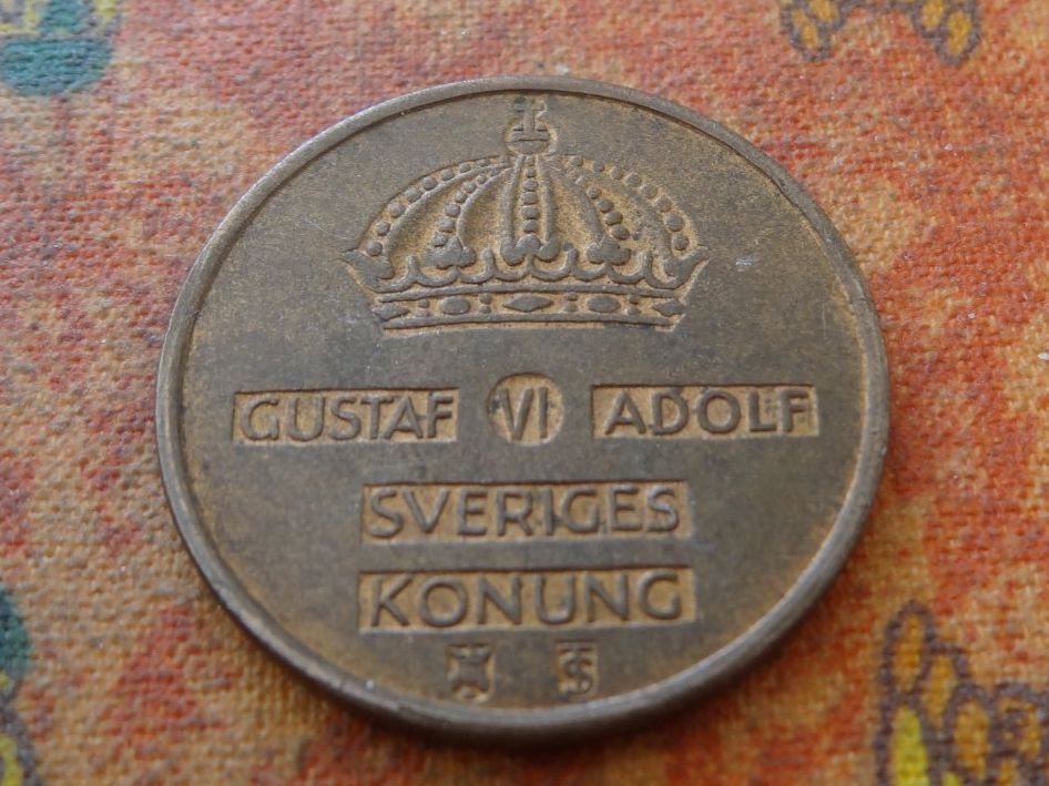 Tutti le monete: SUEDE  5  Ore  1956 – Usato da Romanel-sur-Lausanne venduto da Swift13 1