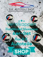 BMW M Ventilkappen Ventildeckel 4er-Set Aluminium in silber