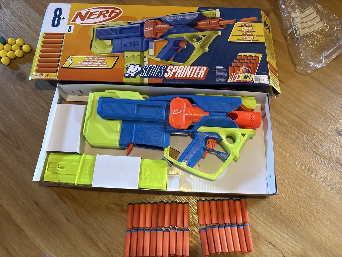 Nerf Giocattoli: Nerf N-series Sprinter Neu – Nuovo e nell'imballaggio originale da Richterswil venduto da koalina24