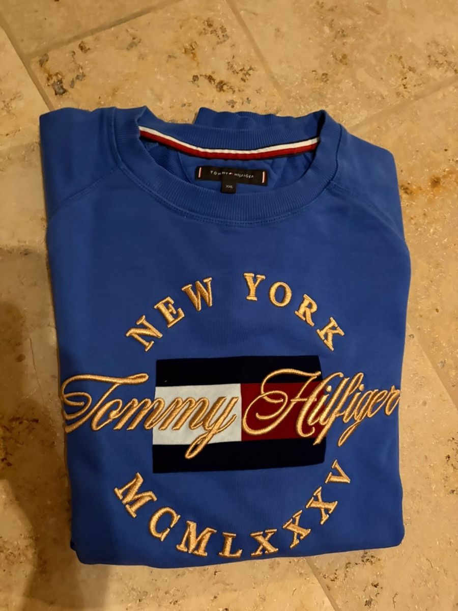 Tommy Hilfiger Maglioni & Felpe: Tommy Hilfiger Pullover blau/weiss Grösse XXL – Usato da Pratteln venduto da fe_nu1 3