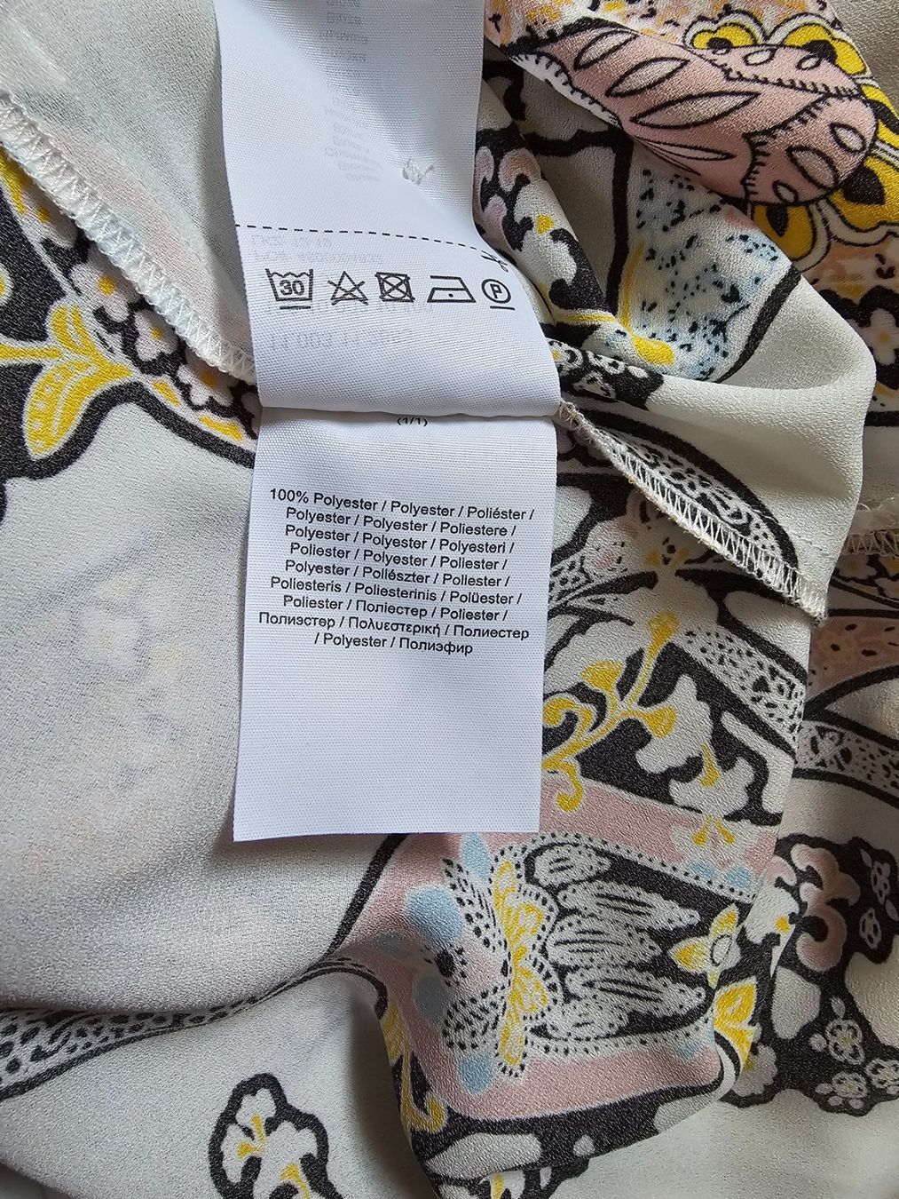 S.Oliver Camicette: S.Oliver Black Label Bluse / Blusen Shirt gemustert Gr. 36 – Nuovo (secondo la descrizione) da Füllinsdorf venduto da Sunnebliemli7 6
