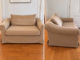 Fauteuil XXL Folsom – LOBERON – Beige