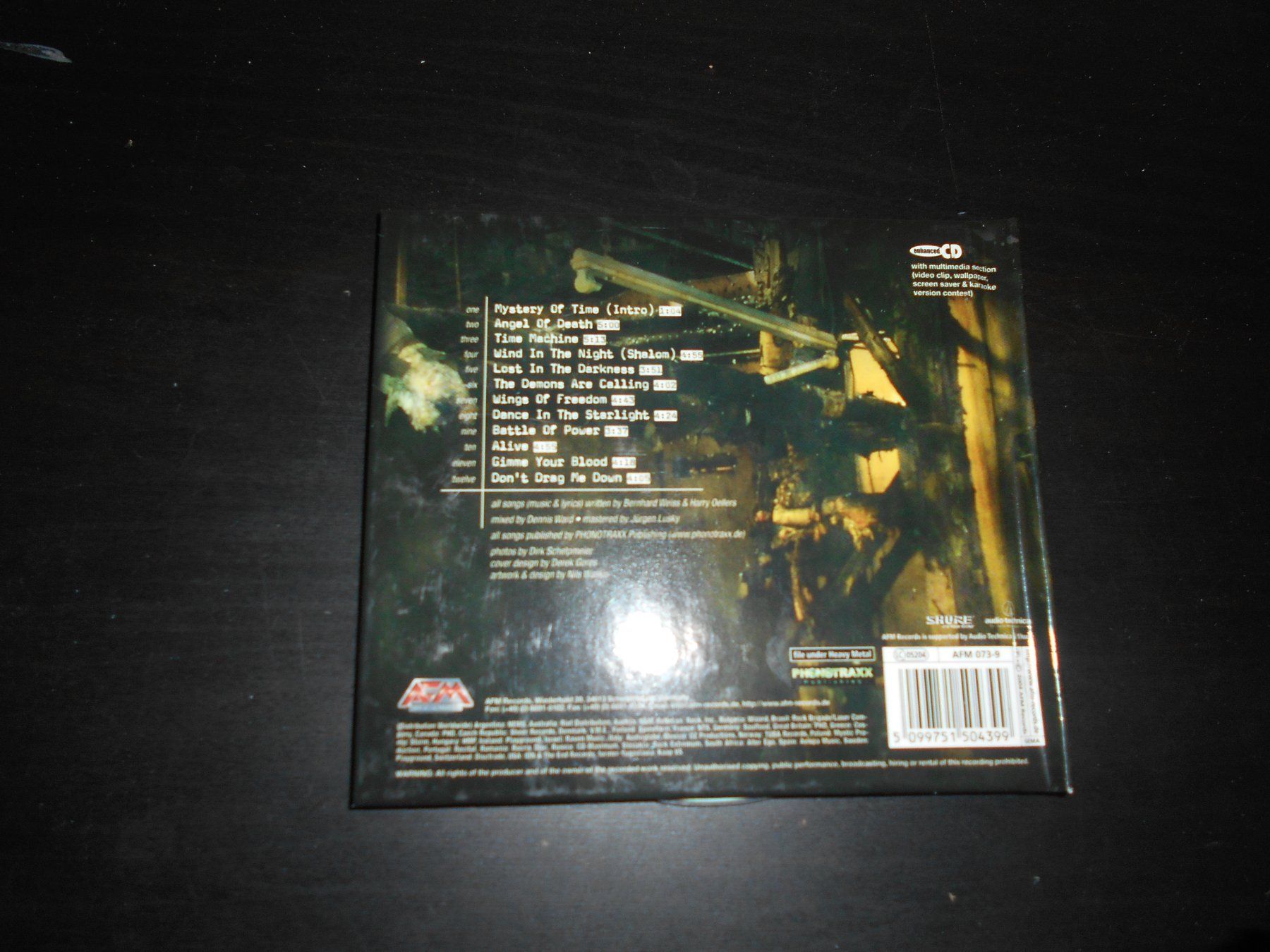 CD: Axxis  – Time Machine / 2003 / Digibook – Usato da Aarberg venduto da witchhunter01 1