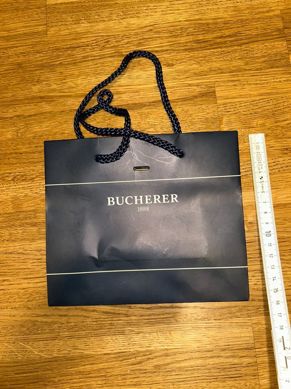 Borse: Bucherer Tragetasche - Papiertasche - Einkaufstasche – Usato da Küsnacht ZH venduto da filo_fila8700 3