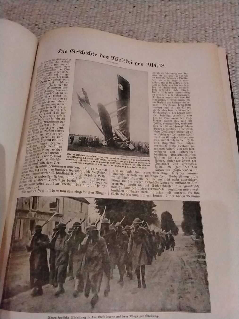Bücher: Bücher antik vom 1. Weltkrieg – Gebraucht aus Stadel von Nwt 2