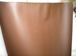 Kunstleder meterveise Marke Stam-Skin Braun Versand