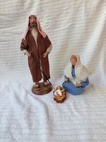 Santons / Provence : Maria/Josef (etwa 27cm gross) Jesuskind