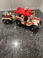 Altes lego auto mit anhänger