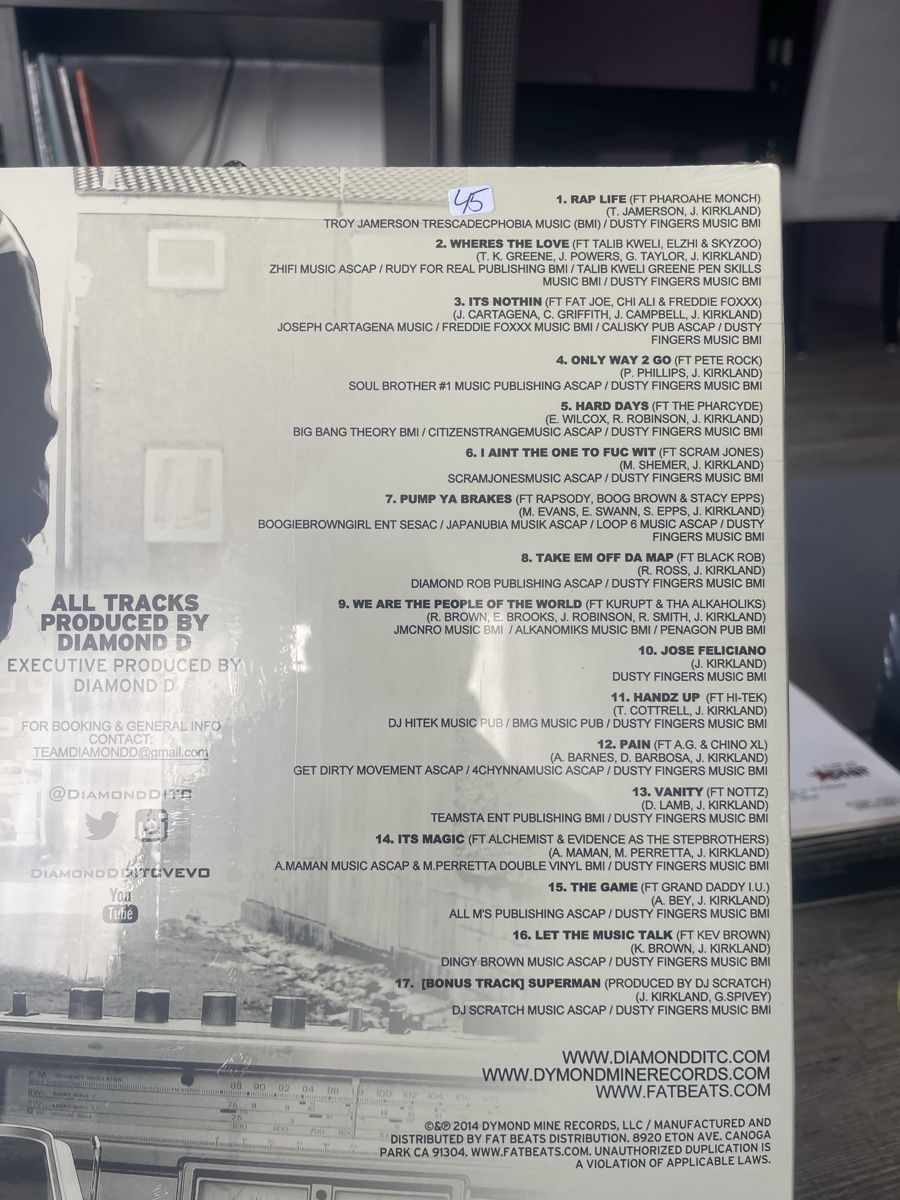 Dischi in vinile: Diamond D / the Diam Piece – Nuovo e nell'imballaggio originale da Dagmersellen venduto da stonefinger 1