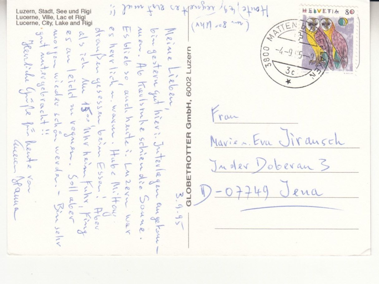Cartes postales: Luzern 1995 – D'occasion à Bürglen TG par StampGraf 1