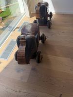 2 Elefanten aus Holz mit Innenfach