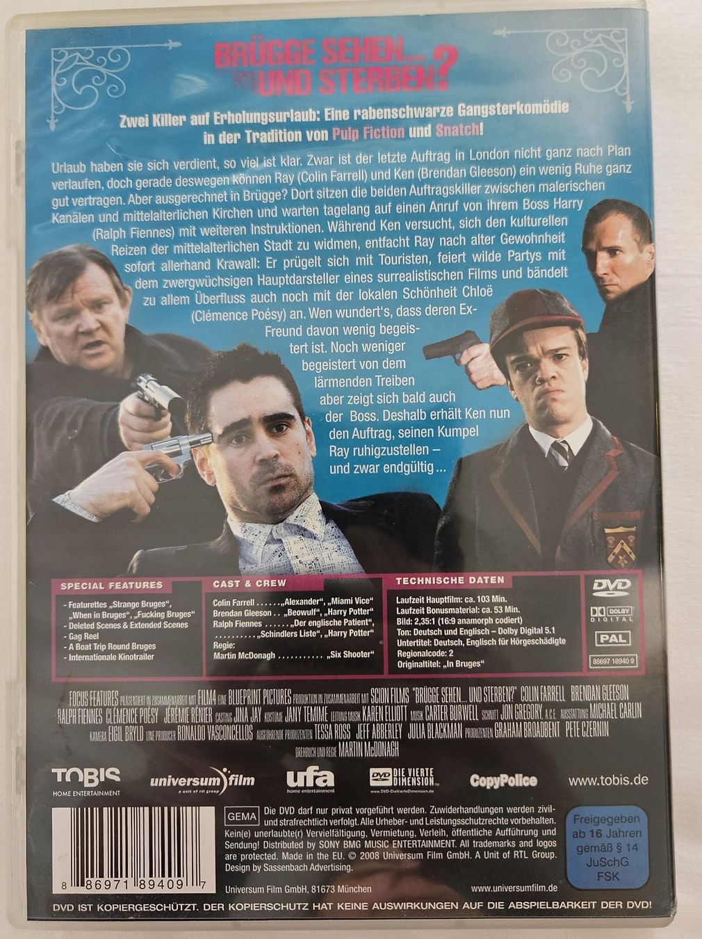 Tutti i DVDs: DVD Brügge sehen.. und sterben? – Usato da Zetzwil venduto da Power4 1