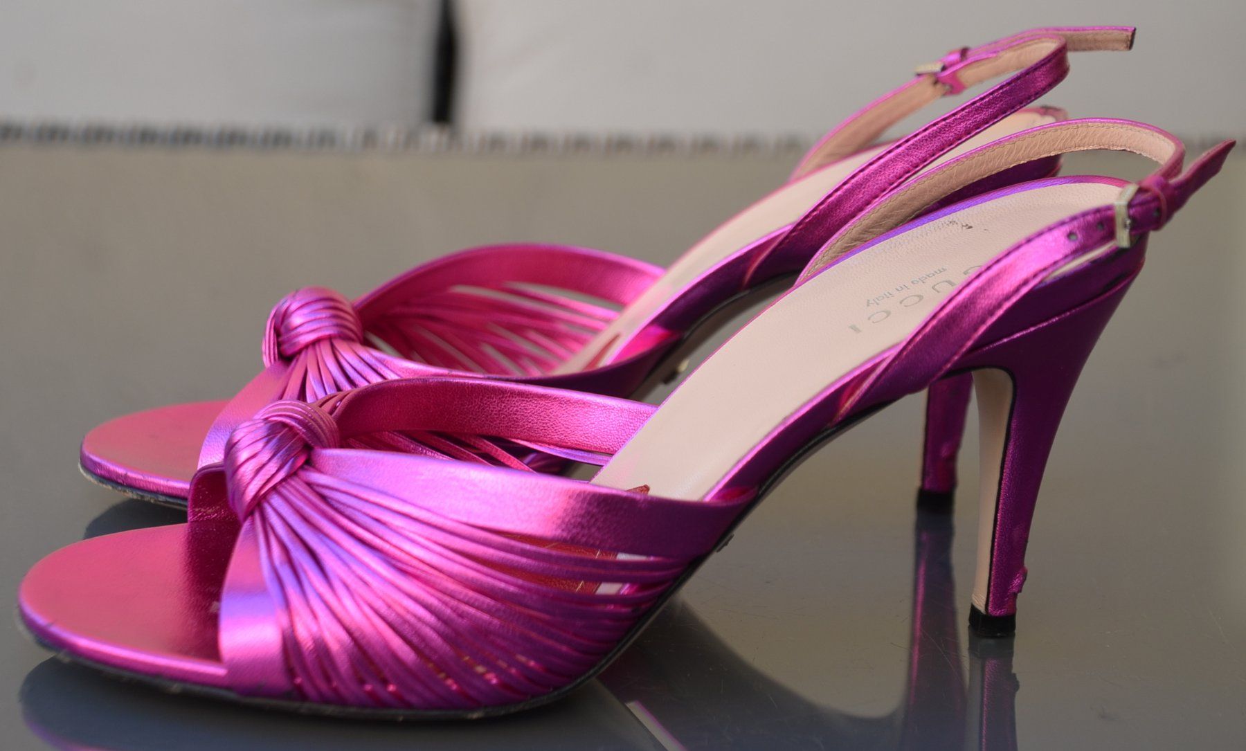Casadei Scarpe da donna: Gucci  Sandalen / sandales . 38,5 – Usato da Collonges venduto da arashee 5