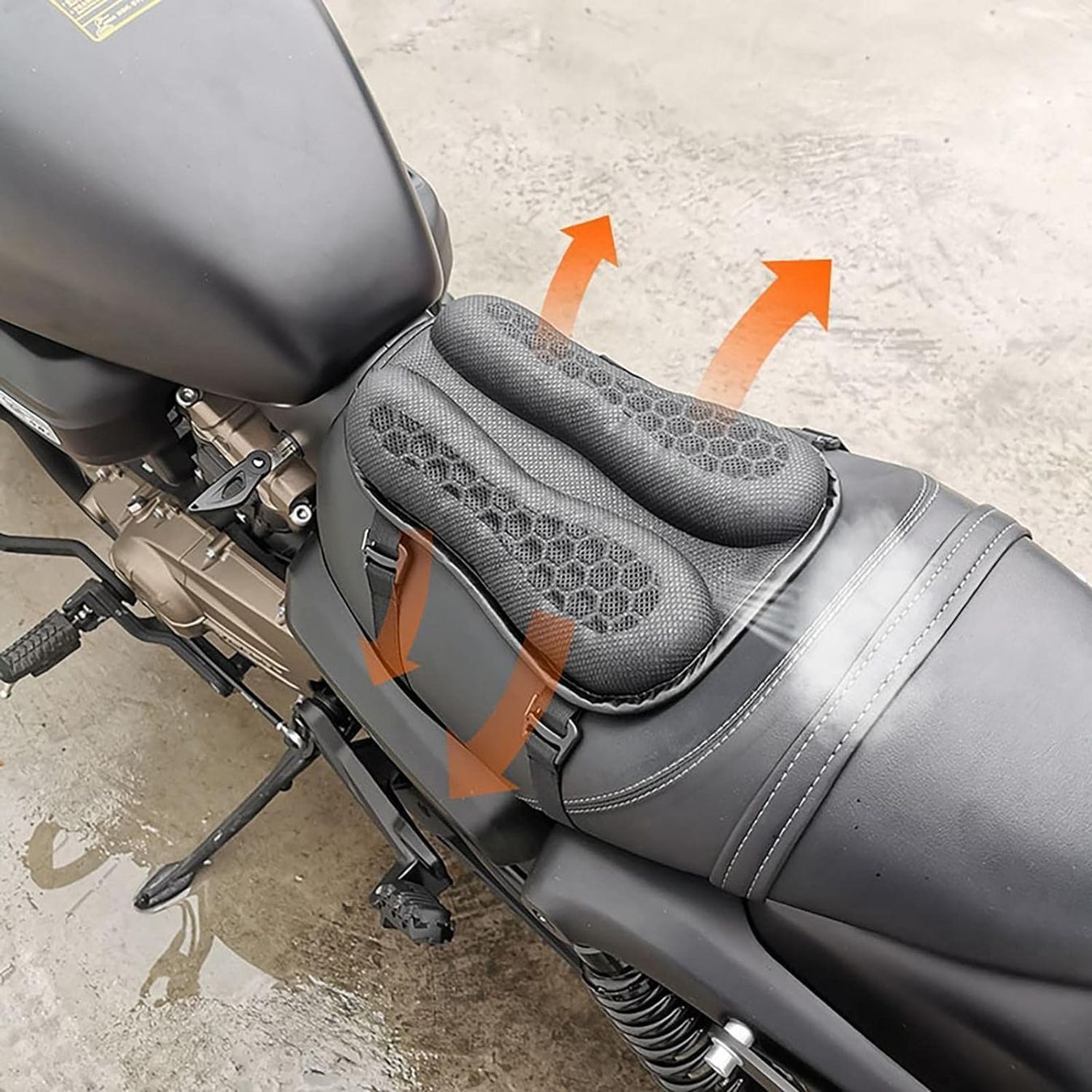 Kissen: Motorrad 3D Gel Sitzkissen – Neu und originalverpackt aus Châtelaine von topshop.switzerland 4