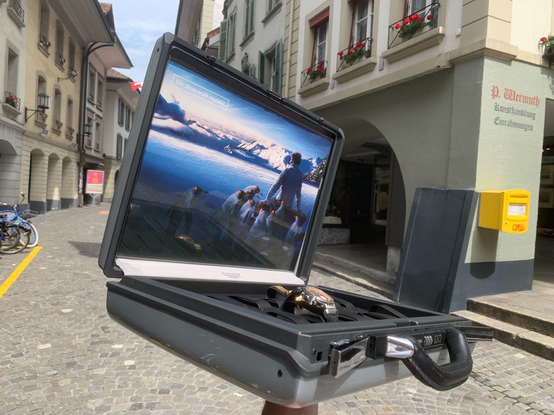 Samsonite Reisekoffer: Samsonite  presentations Uhr Koffer – Gebraucht aus Thun von Thuno6 5