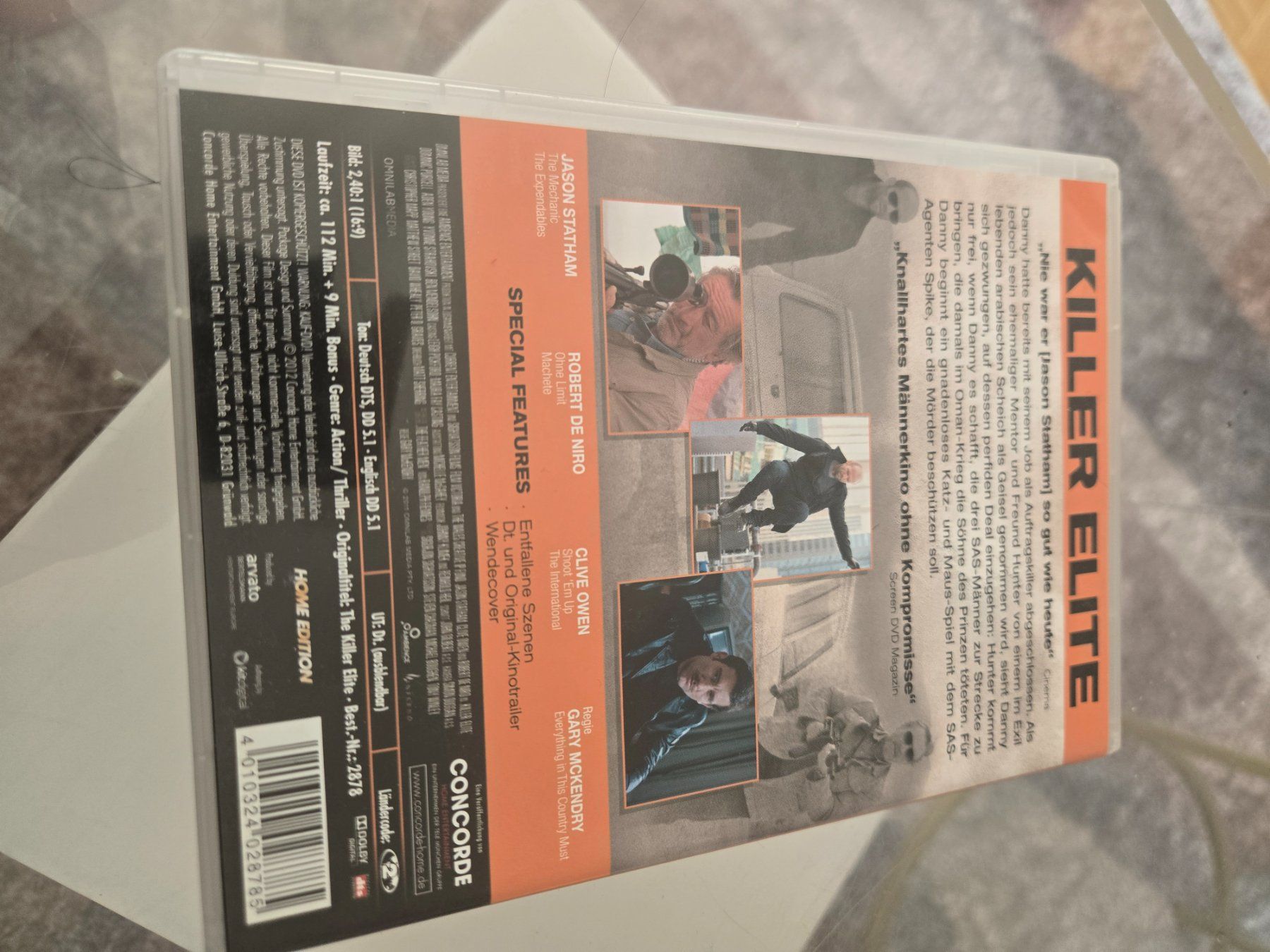 Tutti i DVDs: Killer Elite DVD – Usato da Bussigny venduto da Kfdlt 1