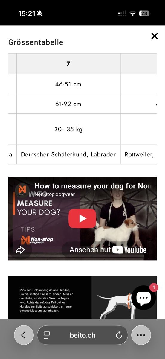 Non-Stop Dogwear Leine & Halsband: Non-stop Rush harness orange Grösse 7 neu – Gebraucht aus Rüti ZH von jocma 2