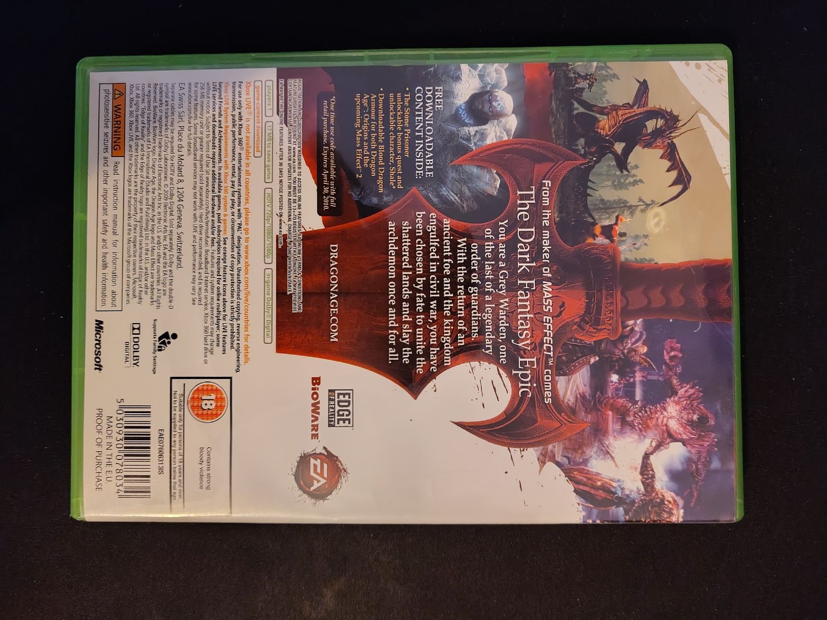 Spiele: dragon age origins Xbox 360 – Gebraucht aus Marly von mzi_p97f 2