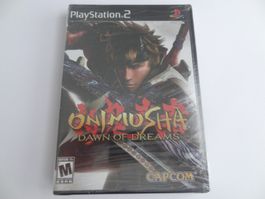 ONIMUSHA DAWN OF DREAMS PS2 NTSC Capcom NEW First Print