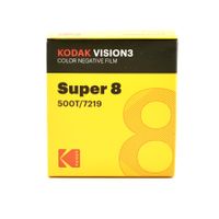 film neuf super 8 Kodak Vision3 500T - 15 mètres