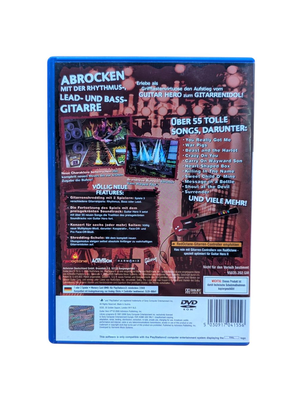 Sony Spiele: Guitar Hero II PlayStation 2 (PS2) – Gebraucht aus Domat/Ems von IsseldorsShop 1