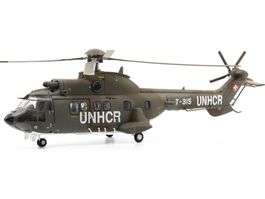 Helikopter Cougar AS532 UNHCR Swiss Air Force 1:72 neu OVP