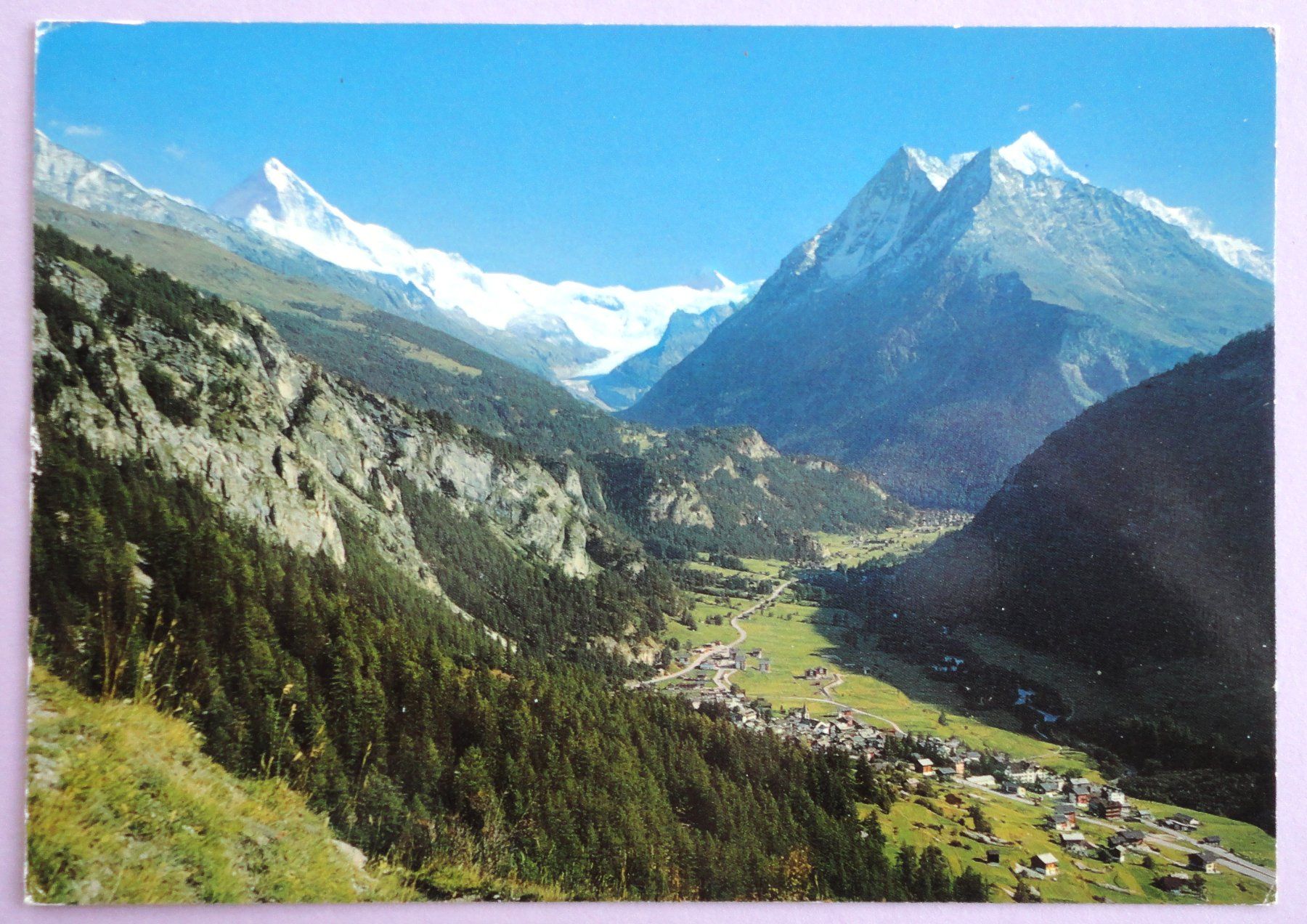 Cartoline postali: Evolène 1371 m, Val d' Hérens – Usato da Fétigny venduto da Billy2miny