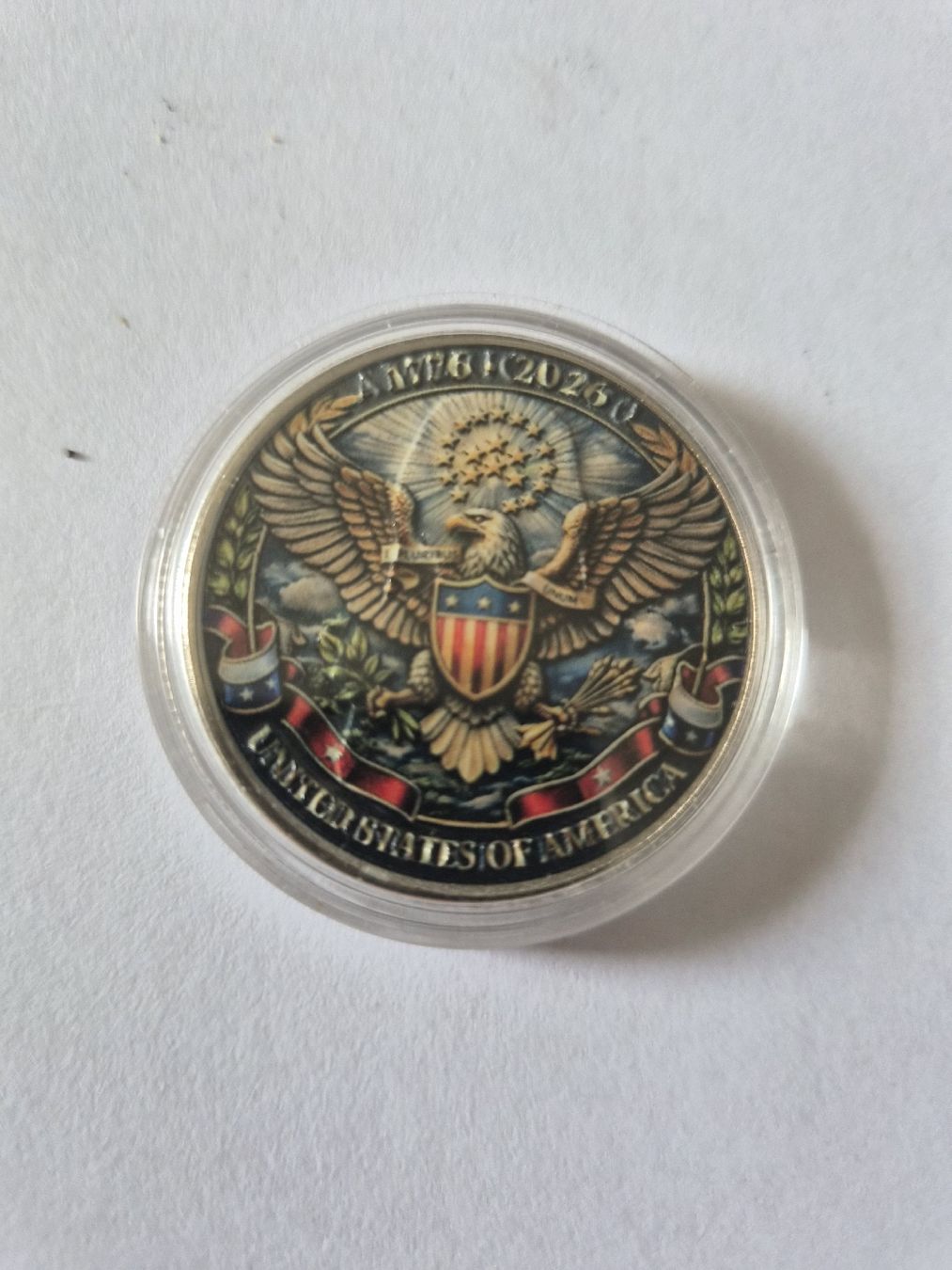 Alle Münzen: pièce commémorative 250 ans USA – Neu (gemäss Beschreibung) aus Senèdes von hen_fw8b 1