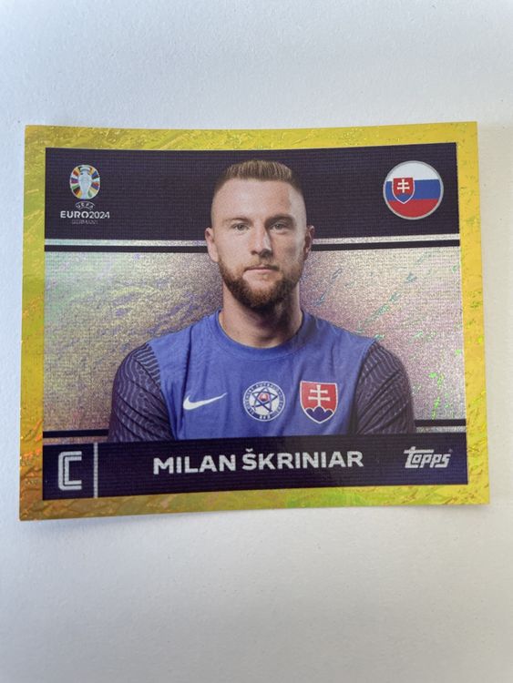 Topps Euro 2024 Svk 2 Pink Rosa Milan Skriniar Kapitän | Kaufen auf