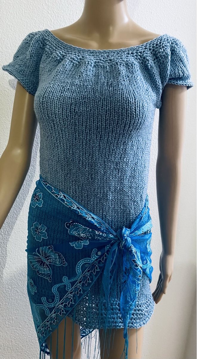 Vestiti: Frühling Kleid Hellblau 2 Teilig neu – Nuovo e nell'imballaggio originale da Au ZH venduto da Jaggy4 1