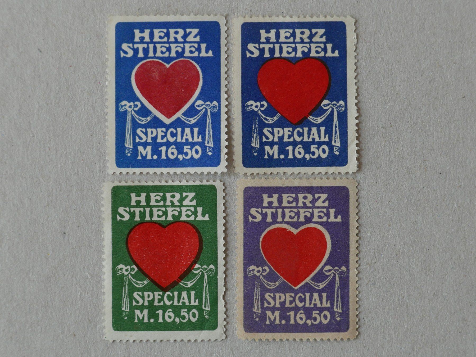 Tutti i francobolli: SAMMLUNG REKLAMEMARKEN HILFE UND FRIEDEN – Usato da Balgach venduto da Zwischenraum 7