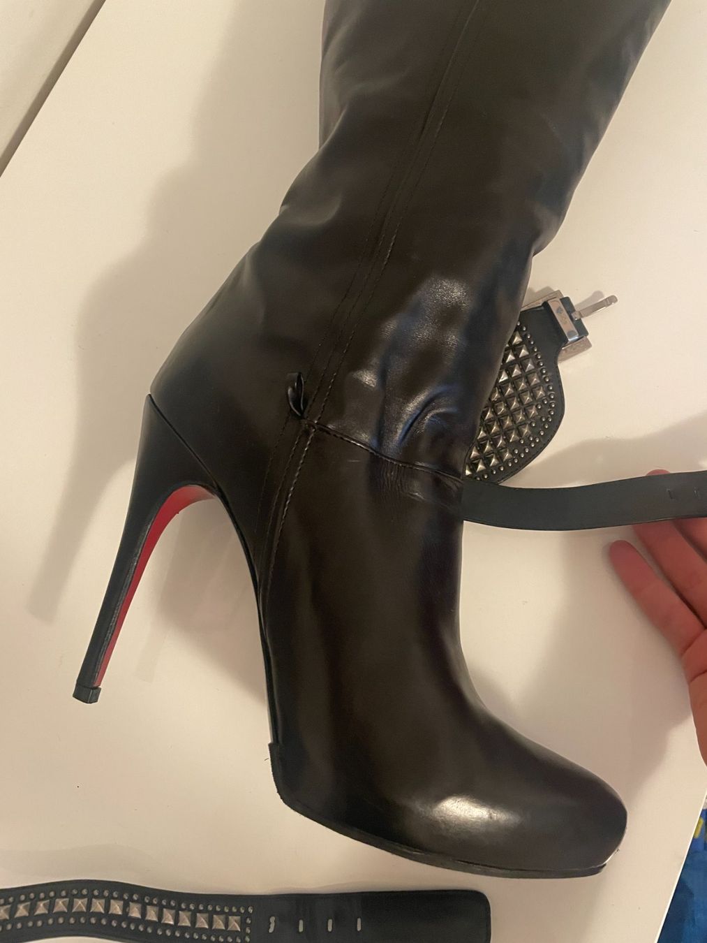 Damenschuhe: Vintage Cesare Paciotti heeled Boots – Gebraucht aus Zürich von nao_6f5t 8
