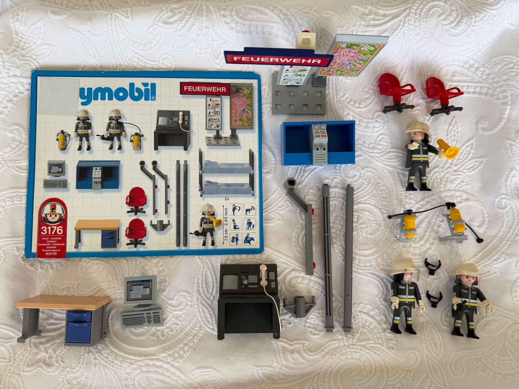 Playmobil Giocattoli: Playmobil 3176 Feuerwache Einrichtung – Usato da Olten venduto da Froschloss