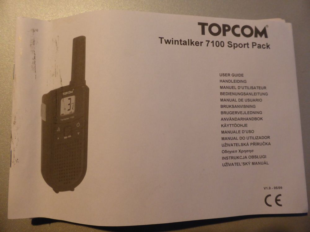 Topcom Twintalker 7100 Sportpack / 1805 | Kaufen auf Ricardo
