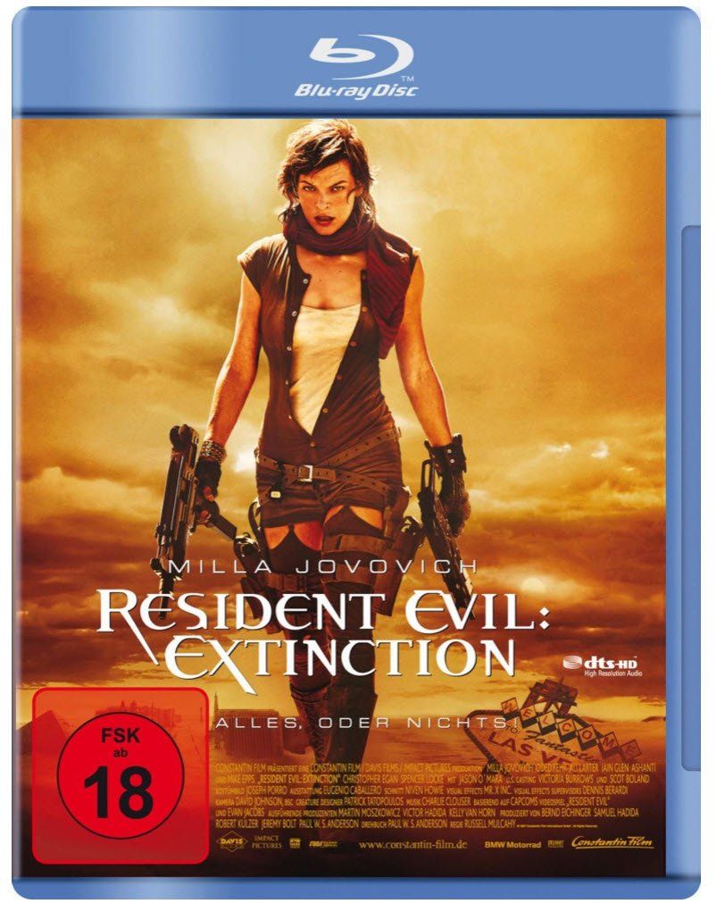 Tutti i DVDs: Resident Evil: Extinction (Bluray) – Usato da Emmetten venduto da SVollenweider