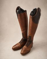 Reitstiefel Leder braun Schnürung Grösse 39 neu