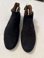 SCHUHE, VELOUR LEDER, Gr.40, SCHWARZ***