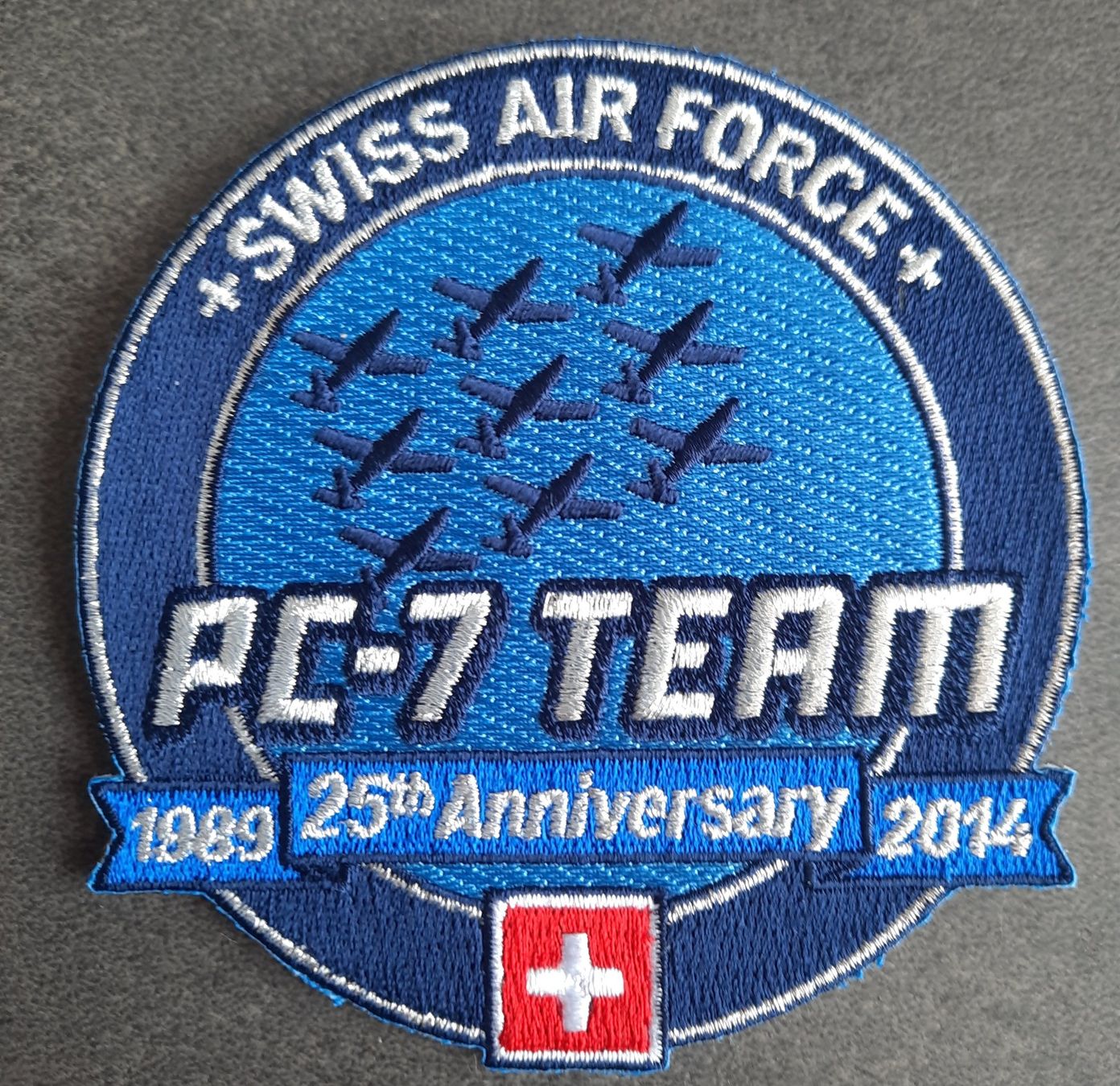 Schweizer Armee Placchette & Badge: Armée Suisse Aviation – Usato da Collombey venduto da LRJ1