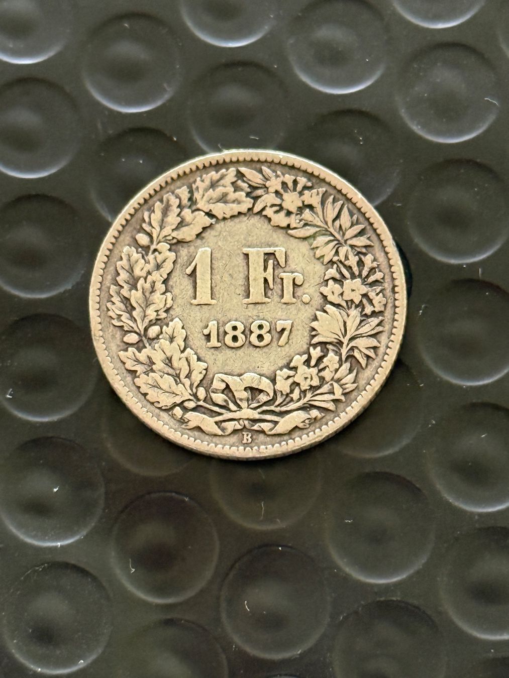 Tutti le monete: 1 Franken 1887  Rar – Usato da Wallisellen venduto da SWISS_SILVER1