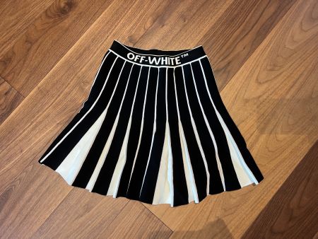 New Off-white c/o Virgil Abloh pleated skirt - IT42