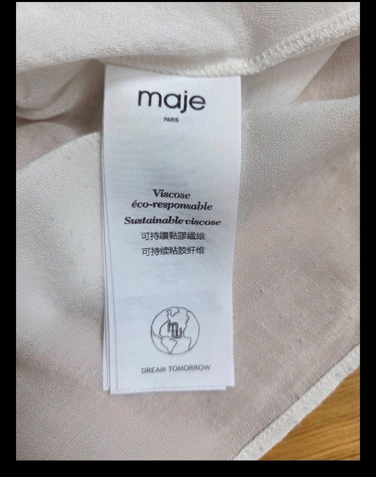 Maje Camicette: Maje Bluse Spitzen weiss – Usato da Regensdorf venduto da AHenter 5