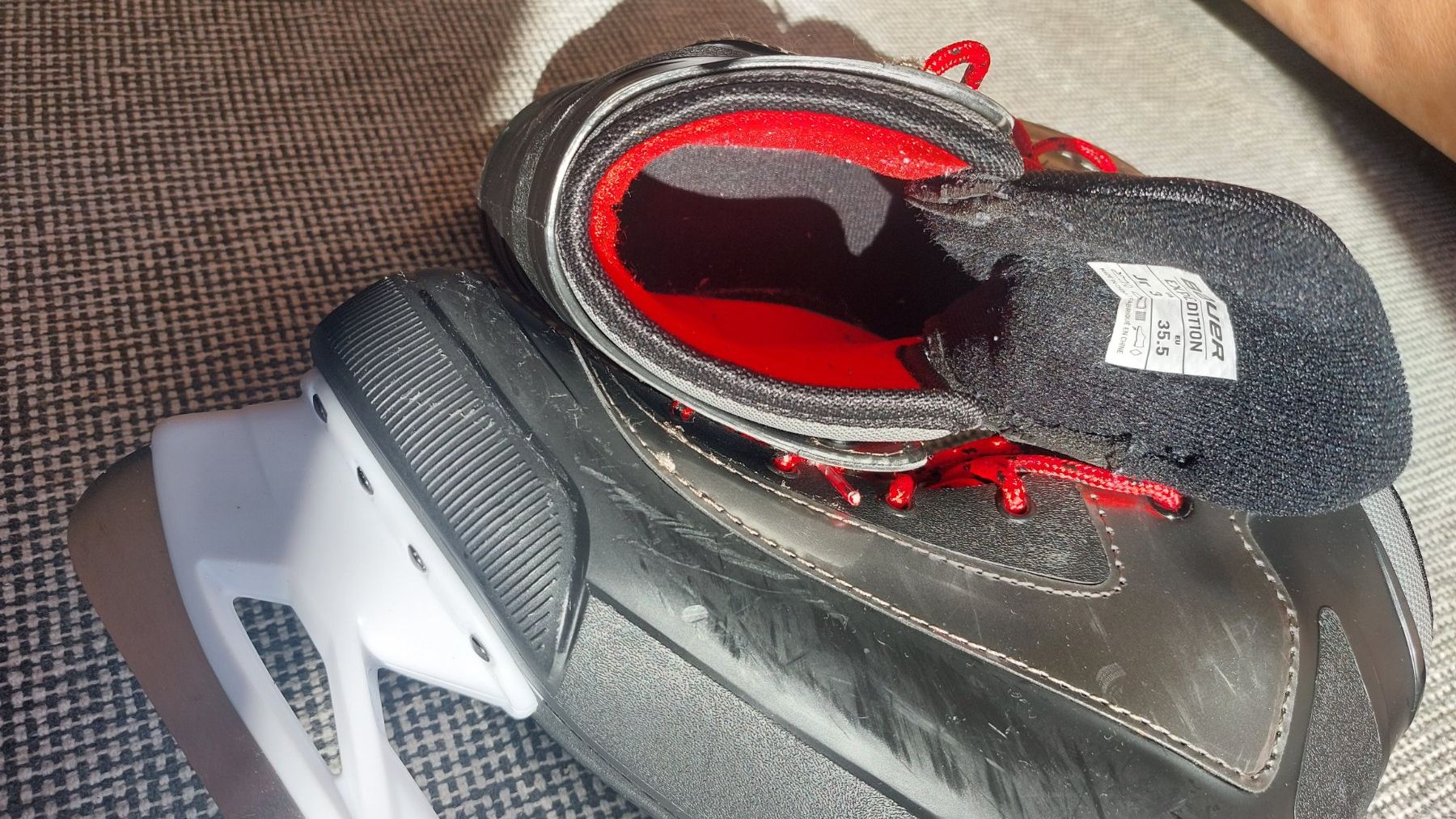 Bauer Schlittschuhe: Hockeyschuhe Bauer Expedition Junior 3 Grösse 35.5 – Gebraucht aus Zürich von tham 4