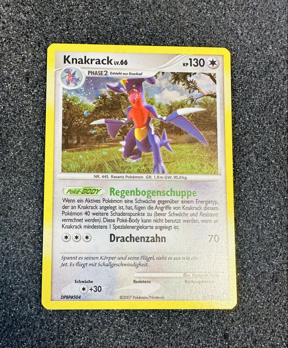 Pokémon Sammelbilder & Trading cards: Garchomp Holo #9 Pokemon Mysterious Treasures  – Neu (gemäss Beschreibung) aus Affoltern am Albis von andy1896