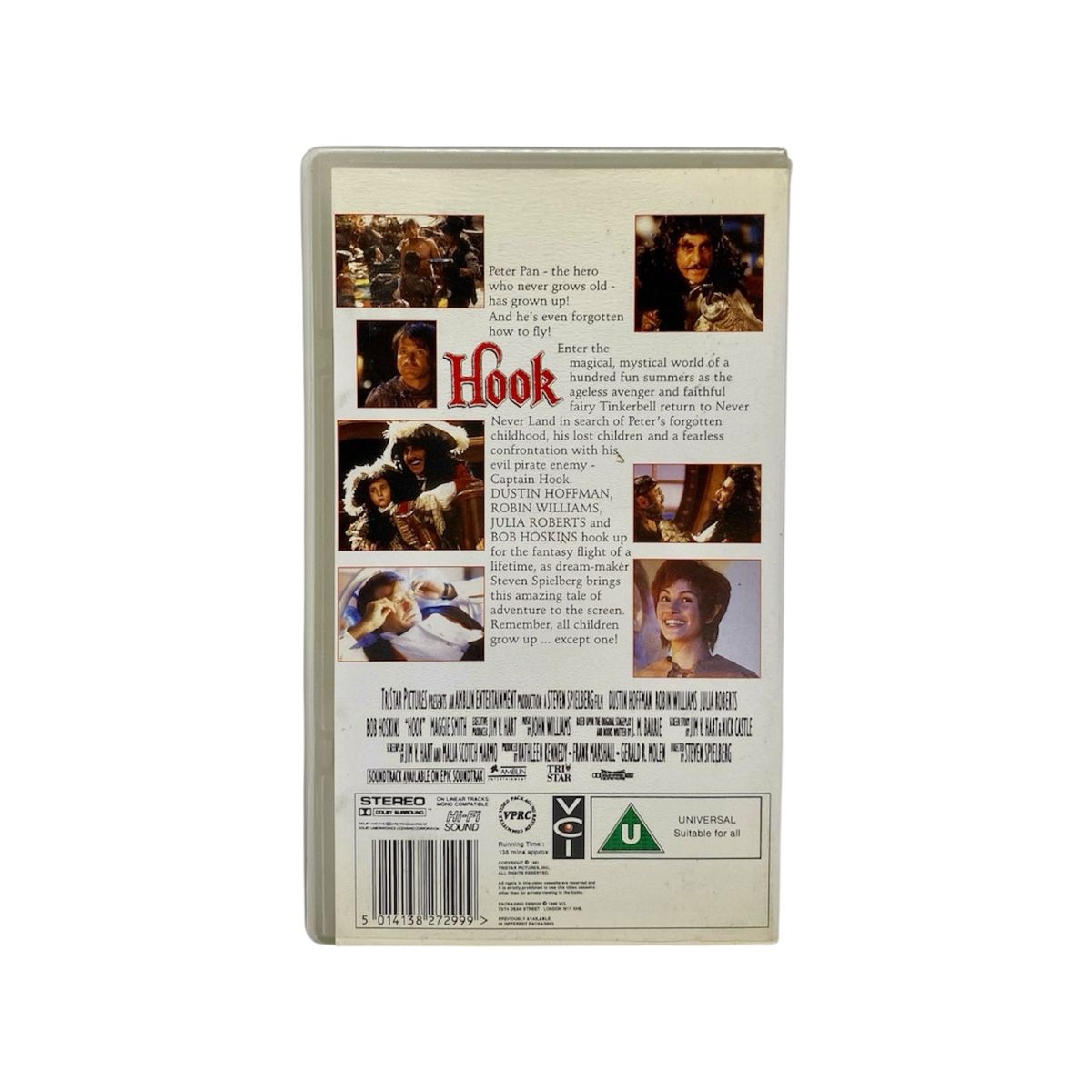 Alle VHS: Hook Robin Williams Dustin Hoffman VHS (en) – Gebraucht aus Teufenthal AG von Retro-Stash-Shop 1