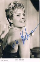 Nina Westen / Ingrid Werner Autogramm Vintage Foto 9x14cm