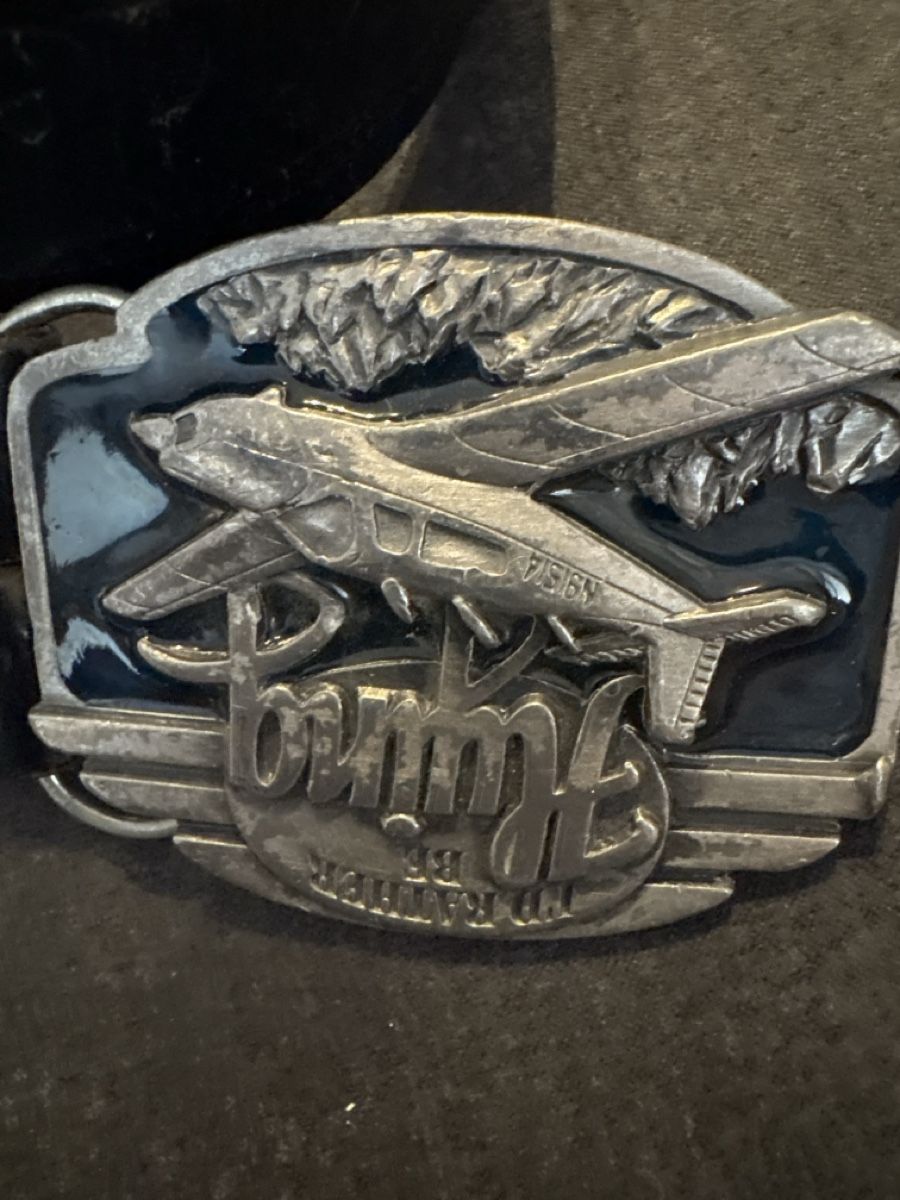 Cinture: Ceinture cuir noir boucle avion D-3 " – Usato da Carouge GE venduto da irma016 1