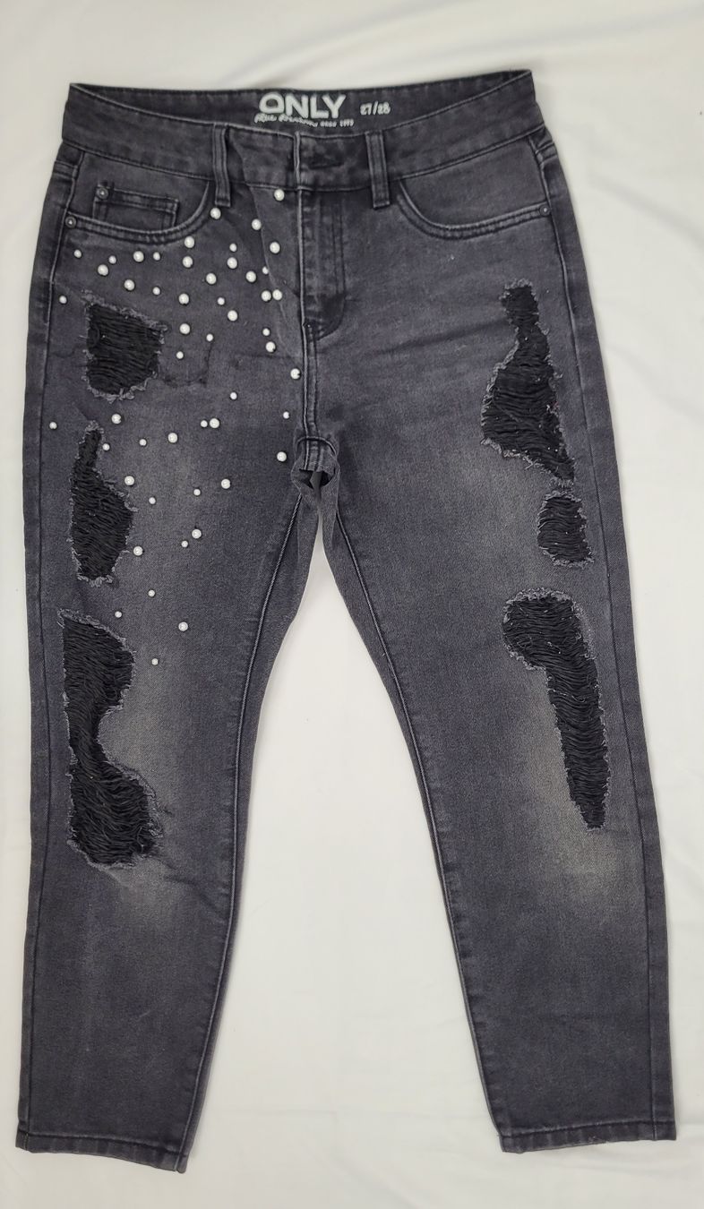 Only Jeans: ONLY pantalon noir – Usato da Lausanne venduto da PlusValue_Lausanne
