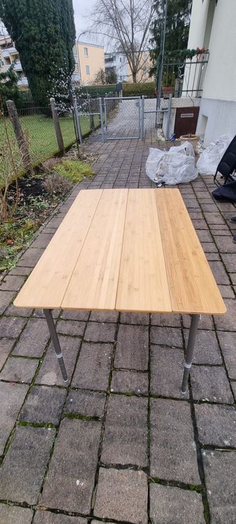 CAMPZ Falt-Campingtisch Bambus (Gebraucht) in Embrach fr CHF 60  nur  Abholung auf Ricardo kaufen