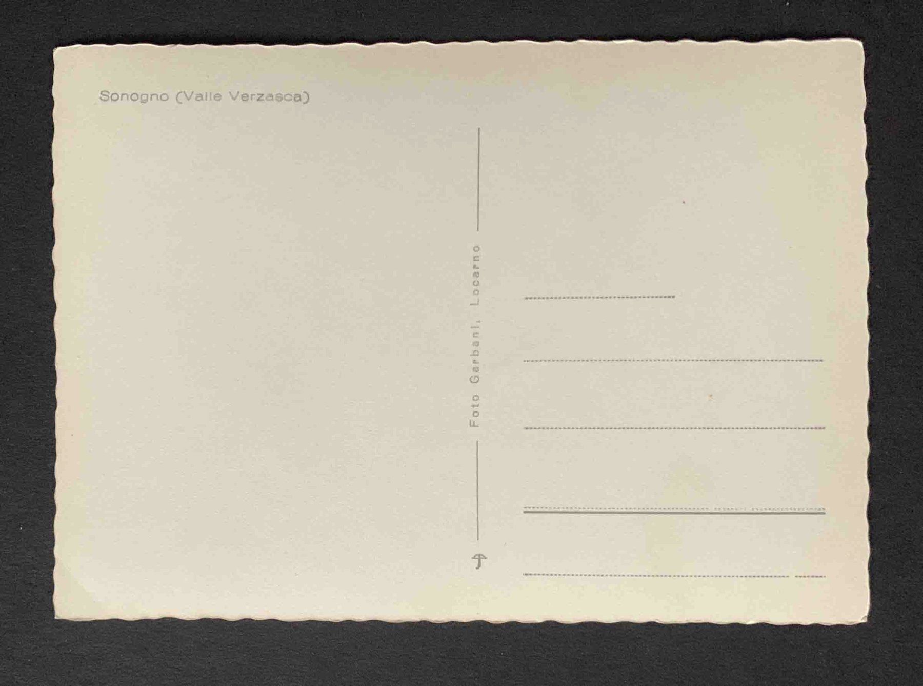 Cartoline postali: AK Sonogno Valle Verzasca – Usato da Goldau venduto da artelier1 1