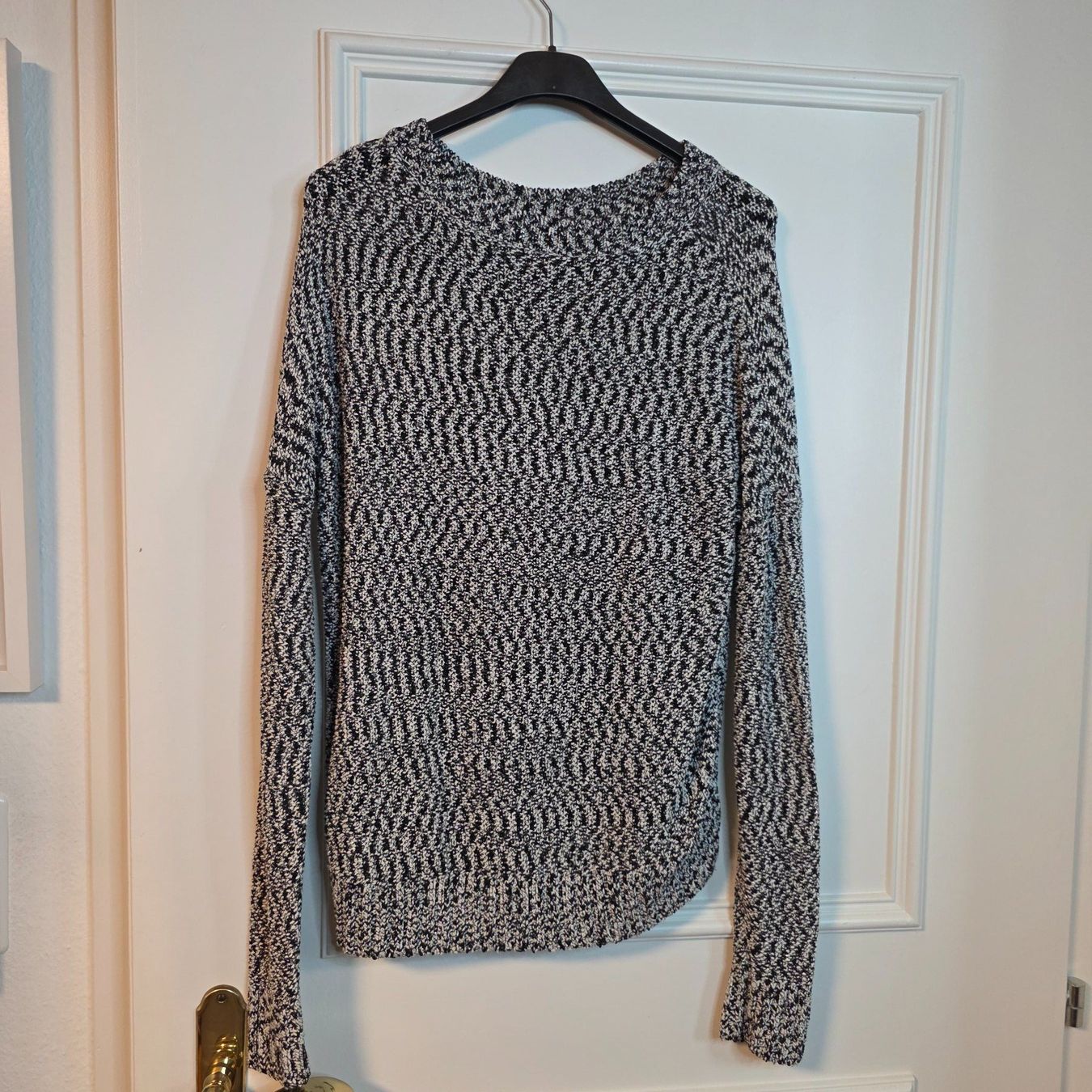 Maglioni & Felpe: MARCS Pullover S/M Schwarz Weiß Silber Strick – Usato da Wald ZH venduto da CapLux 2